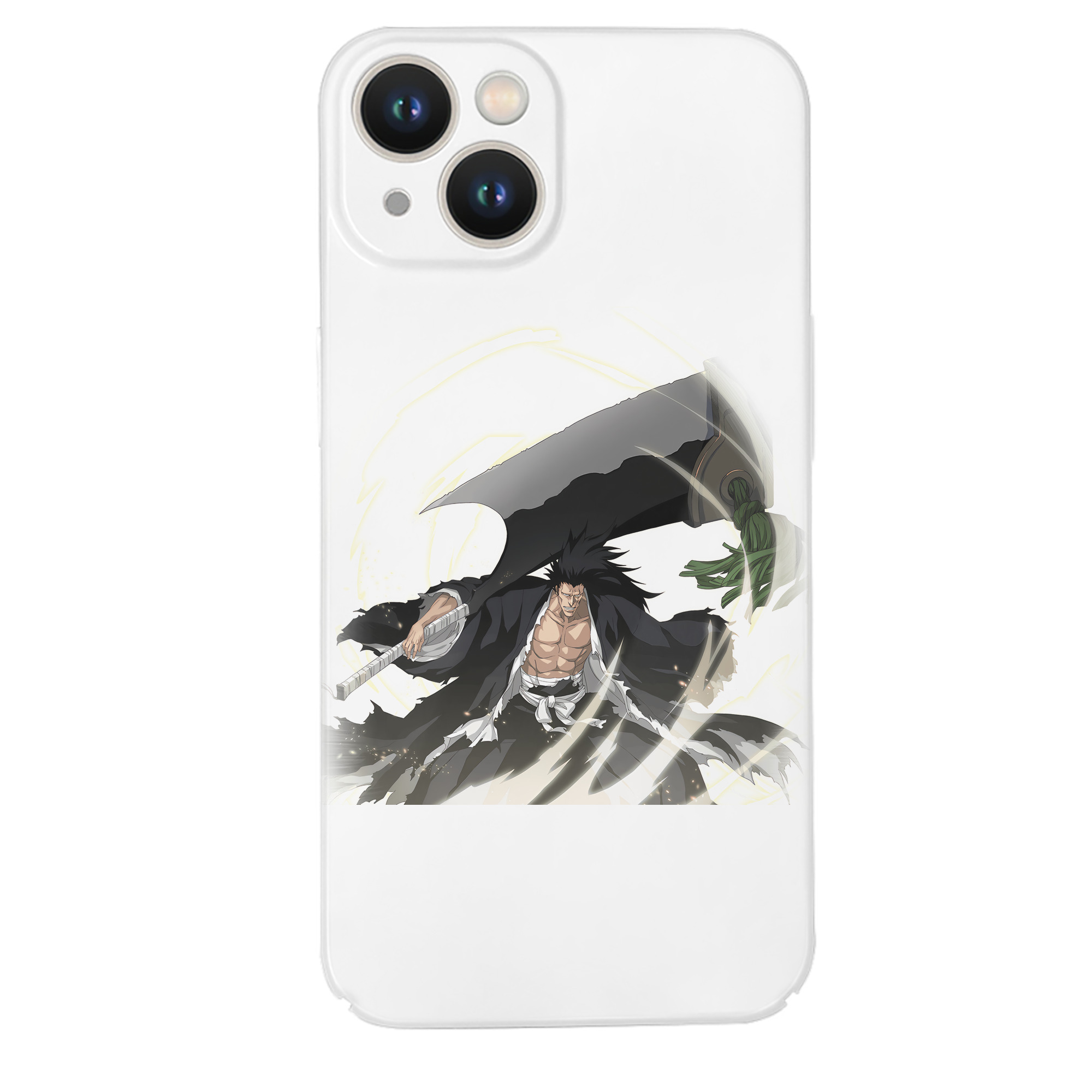 （画像用） ブリーチ ざらき けんぱち BLEACH Zaraki Kenpachi 【iPhone 14シリーズ対応】ハードケース
